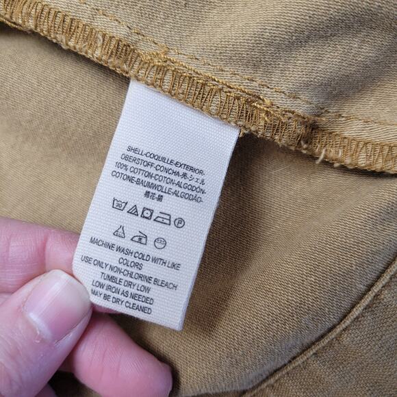 Free People Joshua tree tan hooded anorak utility jacket quilted - Picture 14 of 15